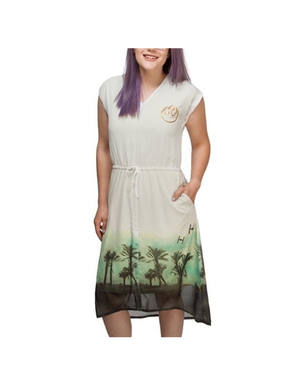 Star Wars Rebel Alliance Palm Tree TIE fighter midi size small